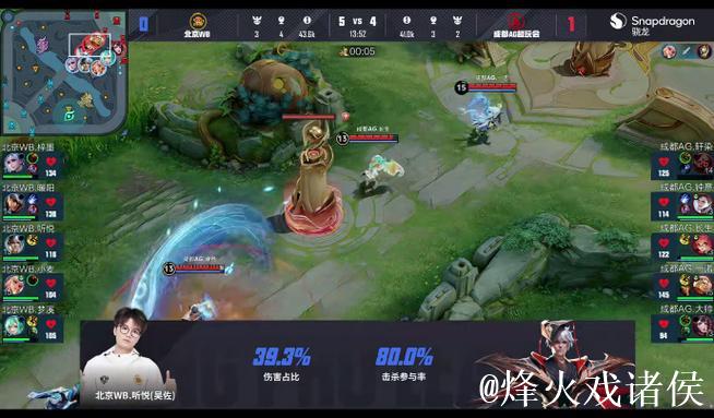 AG赛后采访弹幕刷屏\